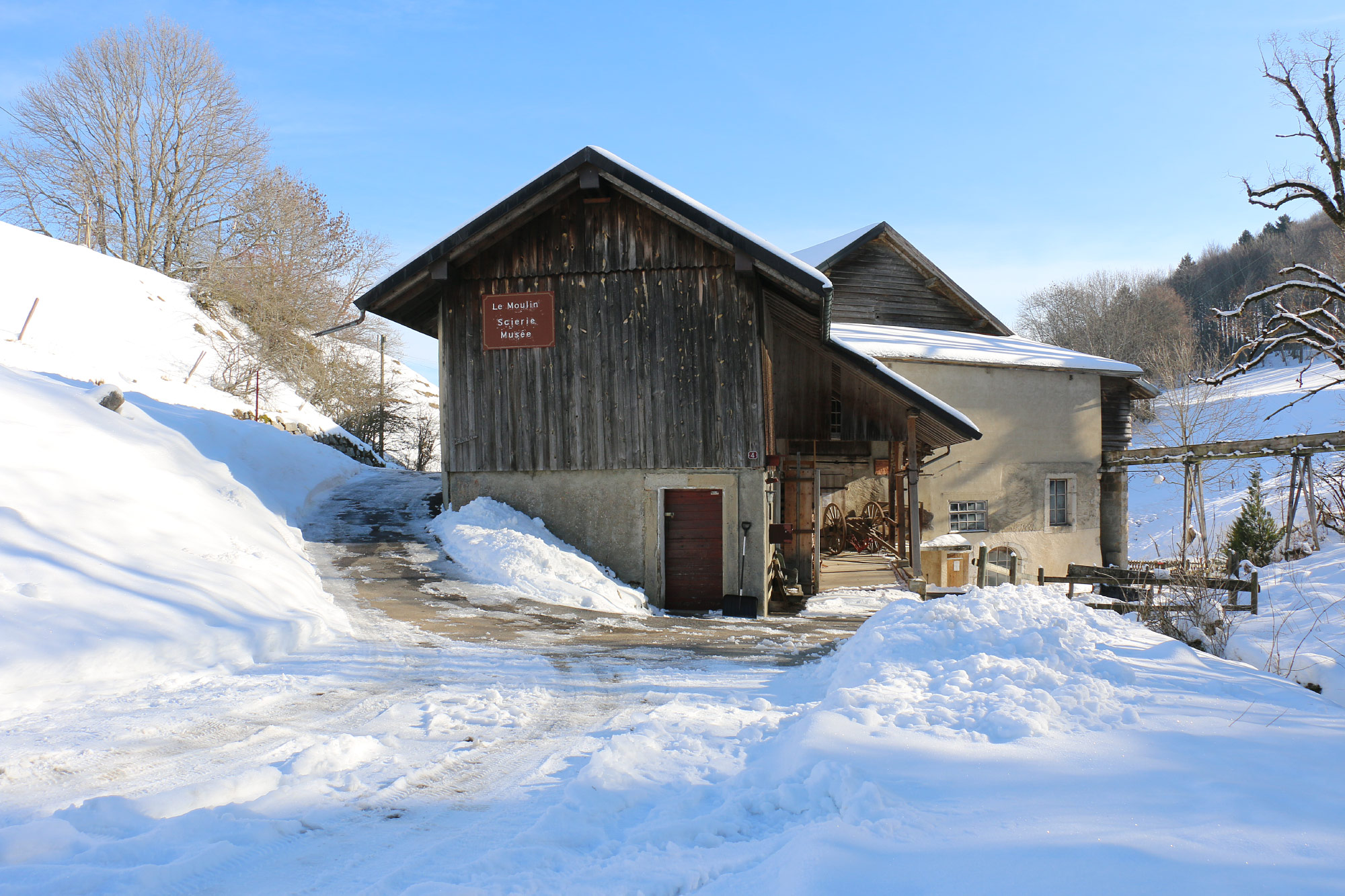 Le Moulin Scierie Musee, Saint-George (Vaud)